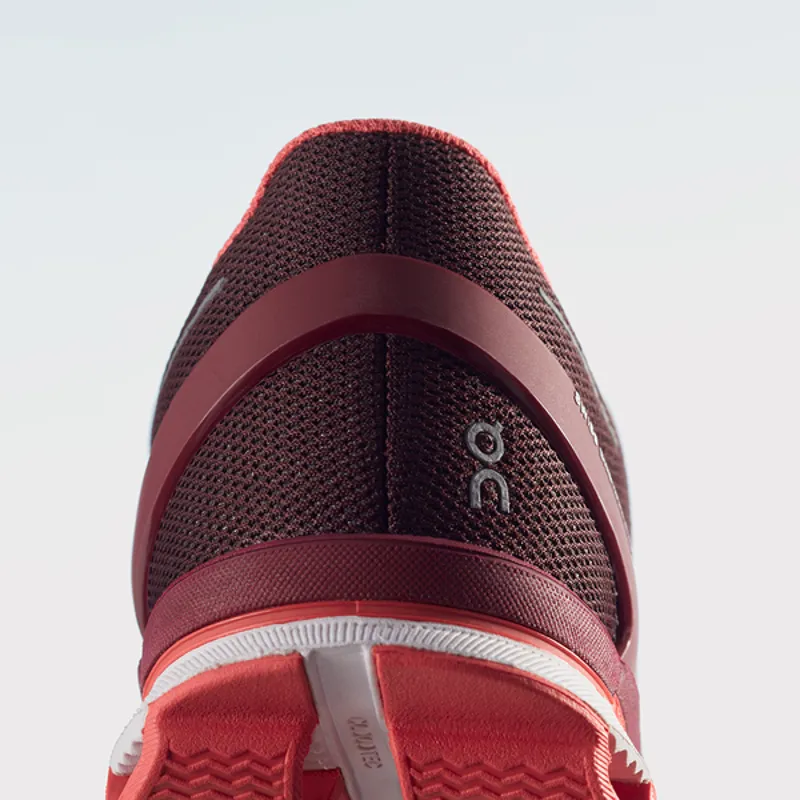 On Cloudsurfer Womens Road Running Shoe Mulberry Coral-3