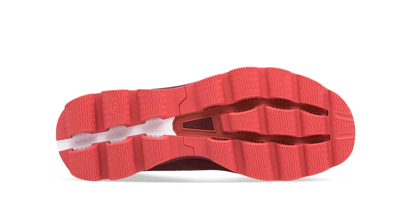 On Cloudsurfer Womens Road Running Shoe Mulberry Coral-4