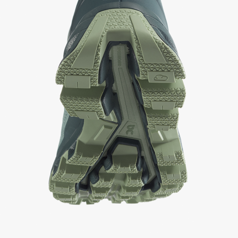On Running Cloudventure Womens Trail Running Shoe - Moss Olive-4