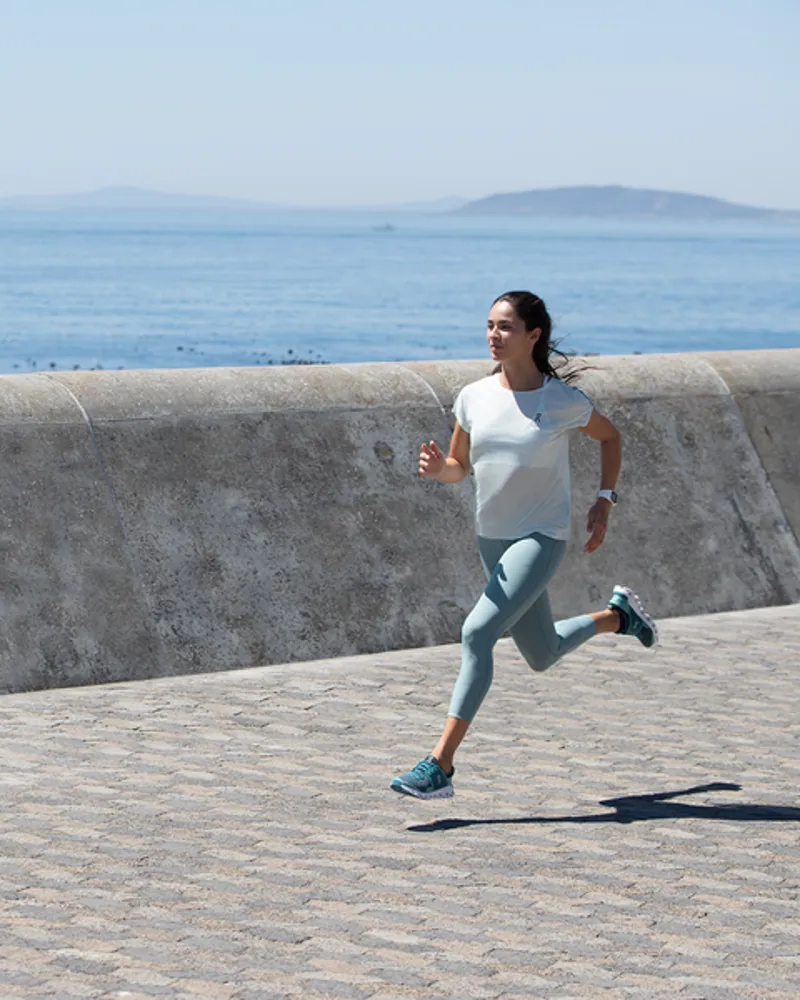 On Cloudswift Womens Road Running Shoe - Teal Storm - Size 7-3