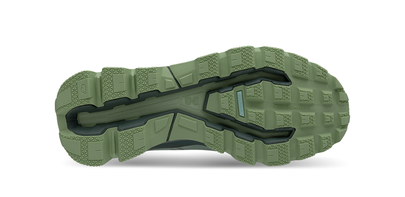 On Running Cloudventure Womens Trail Running Shoe - Moss Olive-1