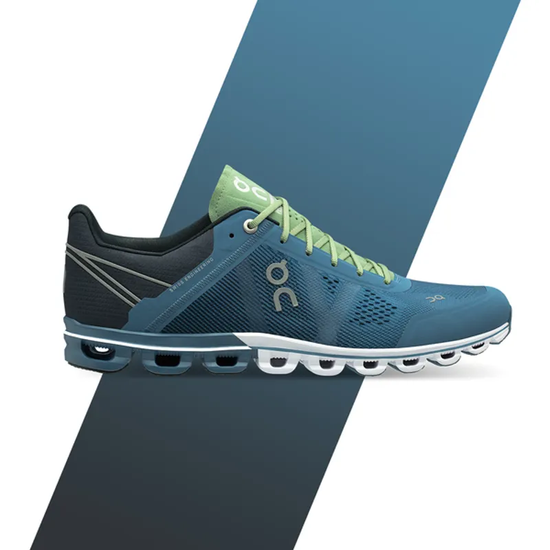 On Cloudflow Road Running Shoe Lake Fern-2