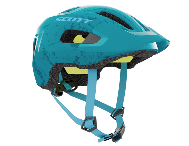 Scott Supra JR CE Kids' Cycling Helmet - Cerulean Blue