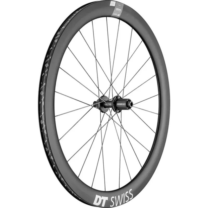 DT Swiss ARC14 50mm DB RR Black Rear Road Wheel 50 mm Carbon Clincher 12 x 142 mm