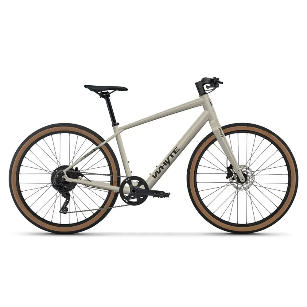 2025 Whyte RHeO 1 Lightweight Hybrid Ciy and Lesiure Bike - Bone