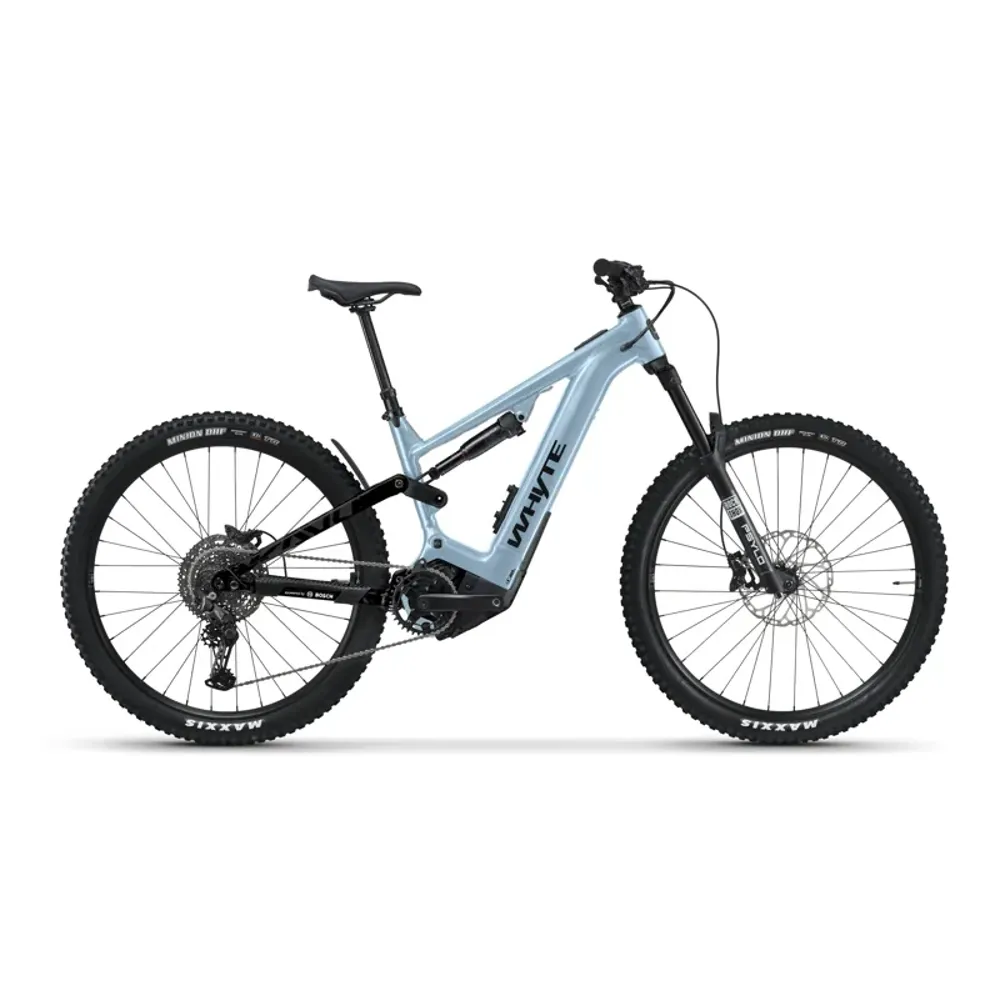 Whyte Kado S 800 Electric Full Suspension Mountain Bike in Arctic Blue