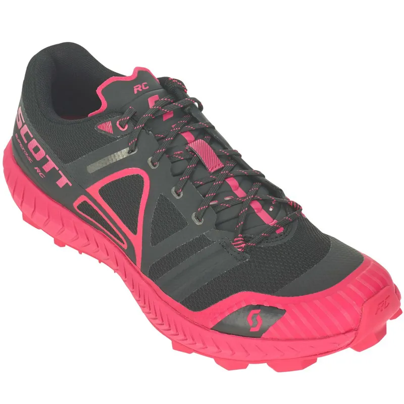 Scott Supertrac RC Lightweight Womens Trail Shoe - Black Pink-2