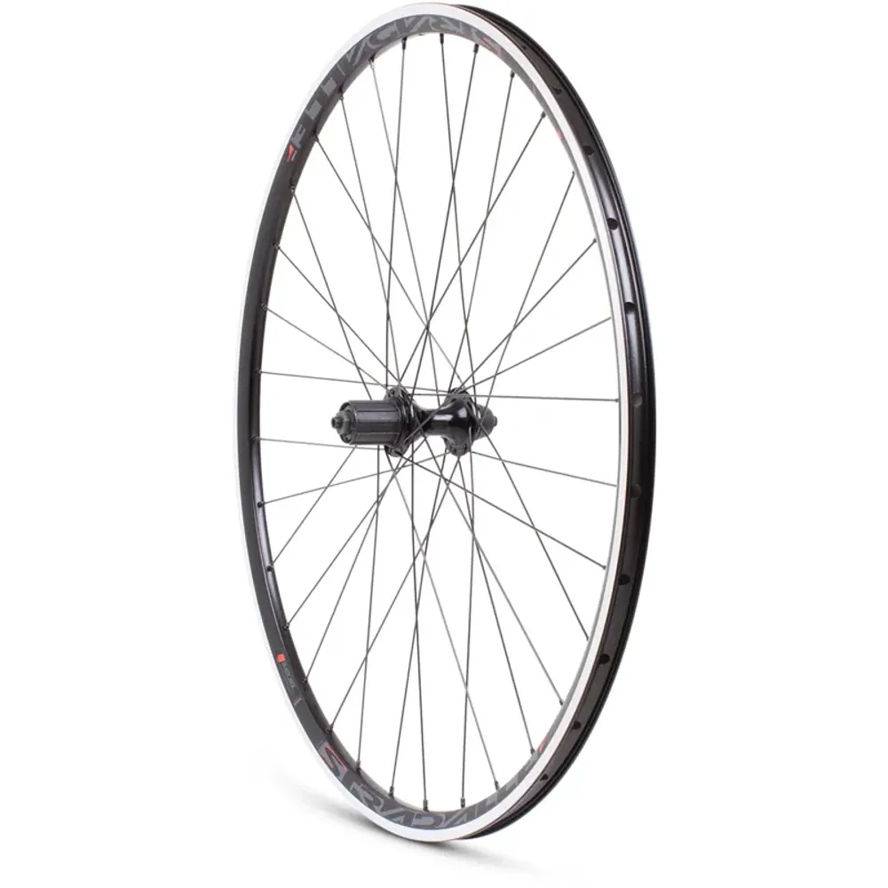M-Part Road Rear Quick Release Cassette Wheel black 700c Clincher