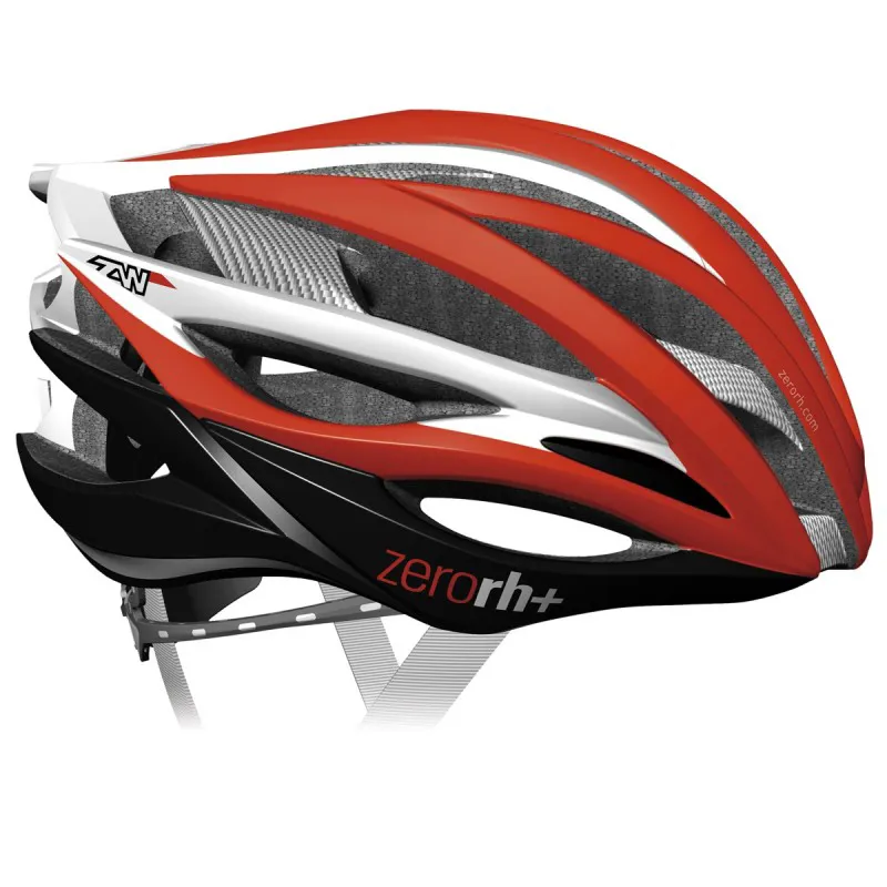 Zero Rh Plus ZW Red White Cycle Helmet-1
