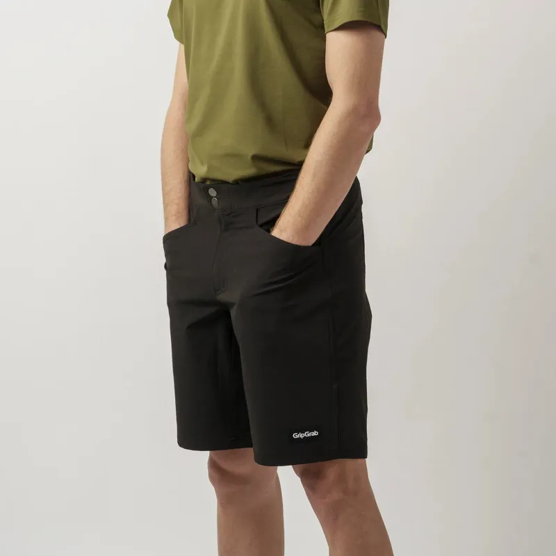 GripGrab Flow 2in1 Technical Cycling Short - Black-6