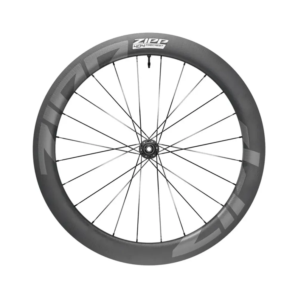 Zipp Wheel 404 Firecrest Carbon Tubeless Disc Brake Center Locking 700c Rear 24Spokes XDR 12x142mm Standard Graphic B1: size