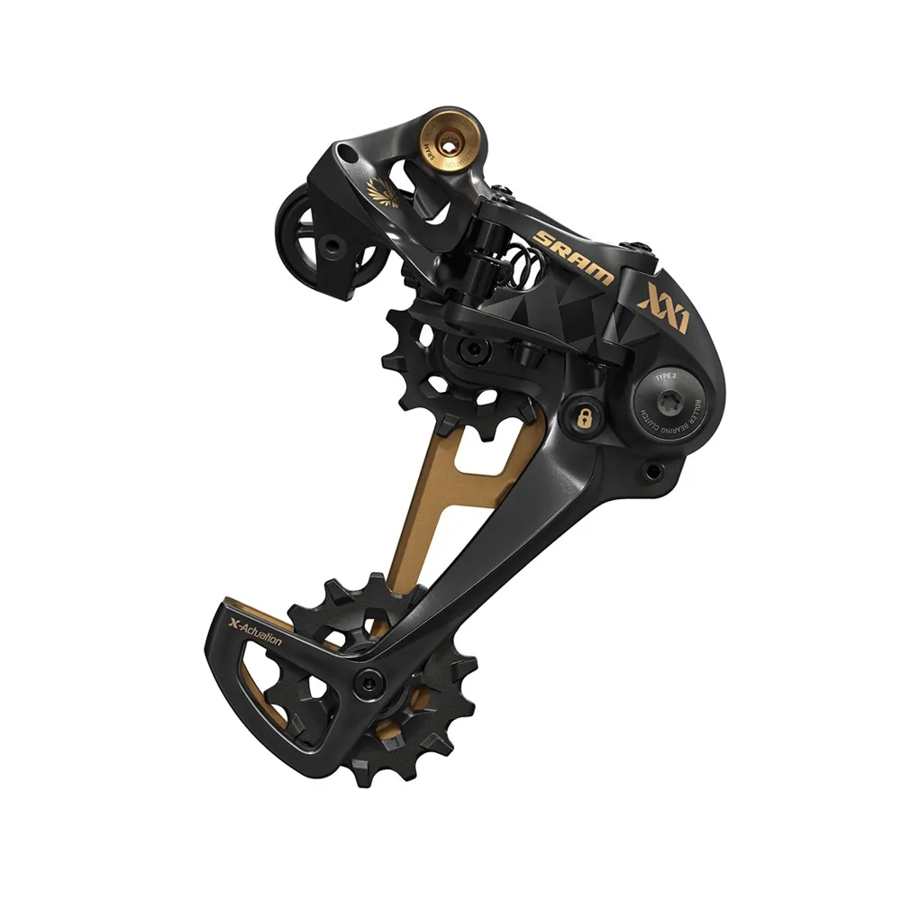 SRAM REAR DERAILLEUR XX1 EAGLE TYPE 3 12 SPEED GOLD