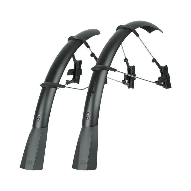 SKS Raceblade Pro XL Stealth Series Road Mudguard Set - Black